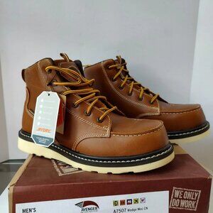 Avenger Works Boots NIB Mens A7505 Wedge Moc 12